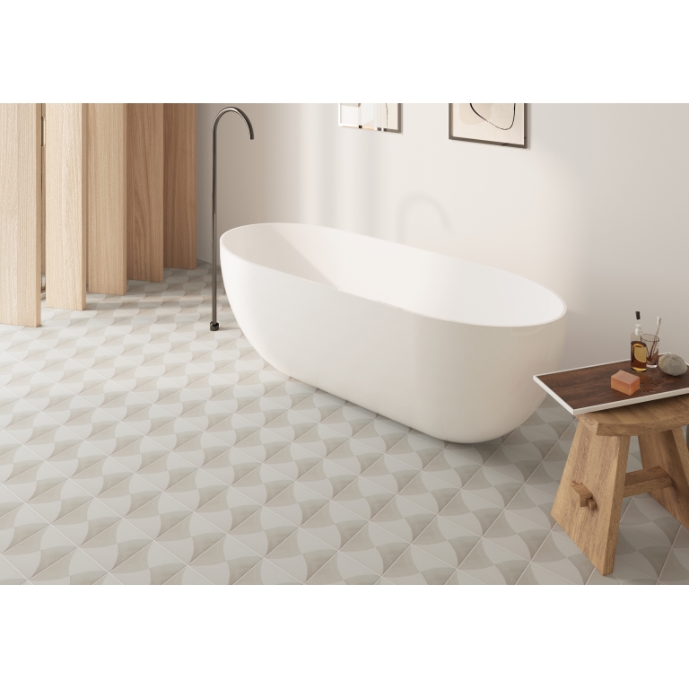 RIDDLER - 6X6, BEIGE TIE, MATTE